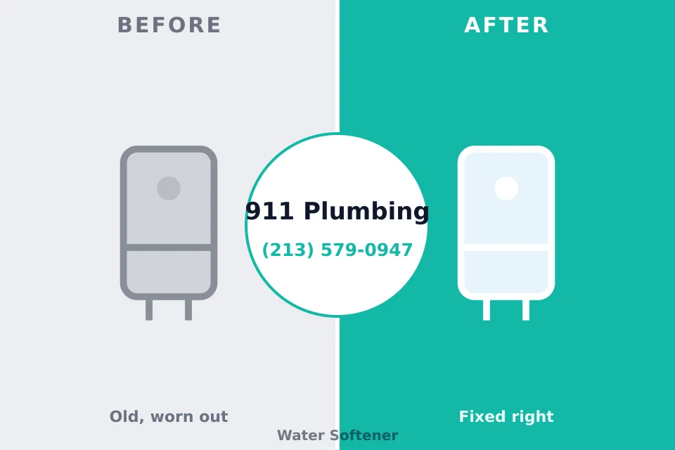 Before and after: plumbing repair Ho-Ho-Kus, NJ